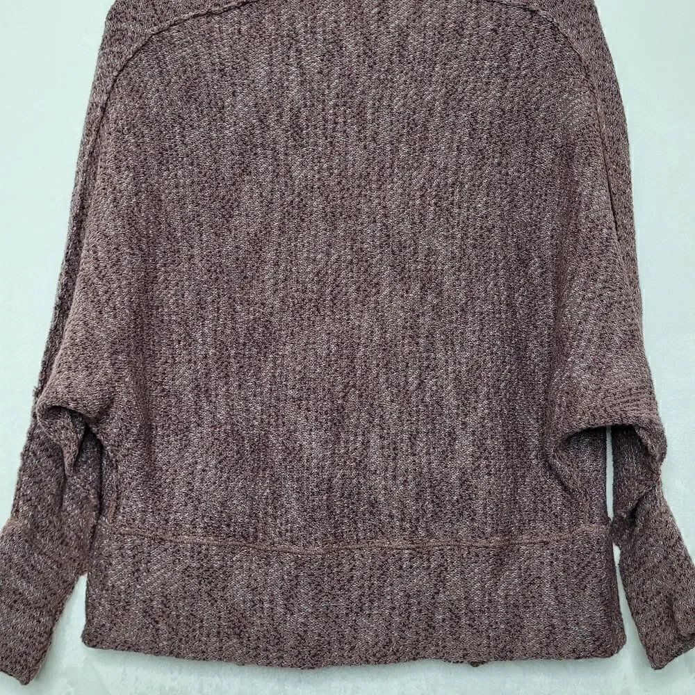 ‎Free People Mauve Knit Open Cardigan Size XS